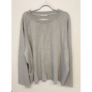 Luxury Streetwear Minimalist Thermal Shirt Waffle Knit MNML Men XXXL Grey